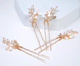 CZ Freshwater Pearl Dusted Embers of a Kiss Bridal Hair Comb, Bridal Hair Accessories, Wedding Hair Accessory.