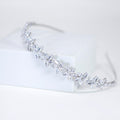 Swarovski Crystals Daisy Radiance Headband, Hair Vine Headband, Bridal Hair Vine, Rhinestone Headband, Delicate Headband, Hair accessories.