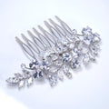 Cubic Zirconia, Diamond Dreamcatcher Petals Bridal Hair Comb, Bridal Hair Piece, Bridal Hair Accessories, Wedding Hair Accessory.