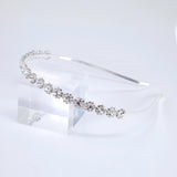 Swarovski Crystals Glimmer Grace Headband, Hair Vine Headband, Bridal Hair, Rhinestone Delicate Headband.