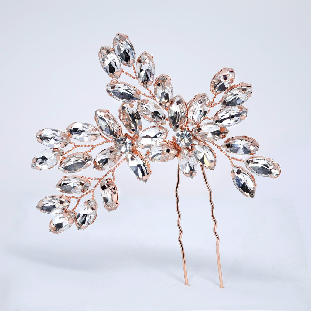 Swarovski Crystal Ethereal Radiance Hair Pin , Swarovski Hair pin, Bridal Hair Accessories, Gift For Her