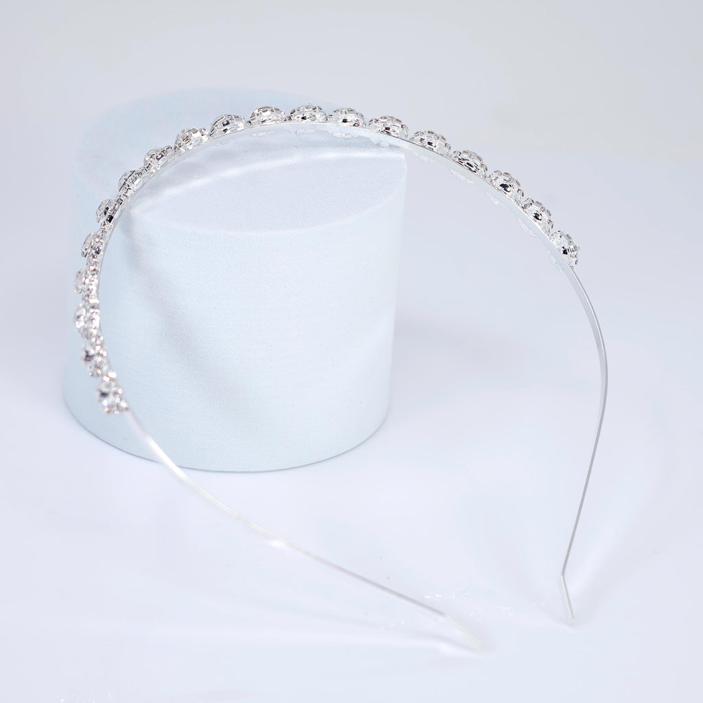 Swarovski Crystals Glimmer Grace Headband, Hair Vine Headband, Bridal Hair, Rhinestone Delicate Headband.