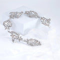 Crystal Garden Vine Bridal Headband, Bridal Hair Vine, Delicate Headband, Hair accessories.