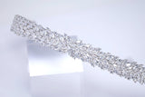CZ Elysian Vine Bridal Headband , Hair Vine Headband, Bridal Hair Vine, Delicate Headband, Hair accessories.