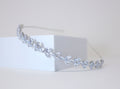 CZ Endless Devotion Dainty Vine Three Leaves , Hair Vine Headband, Bridal Hair Vine, Delicate Headband, Hair accessories