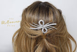 Cubic Zirconia, Diamond Infinite Love Bridal Hair Comb, Bridal Hair Accessories, Wedding Hair Accessory, Bridal Hair Comb.