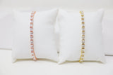 Cubic Zirconia Geometric Bracelet , Diamond Bracelet, Wedding Bracelet, Bridesmaid Gift, Bride Bracelet, Bridal Bracelet.
