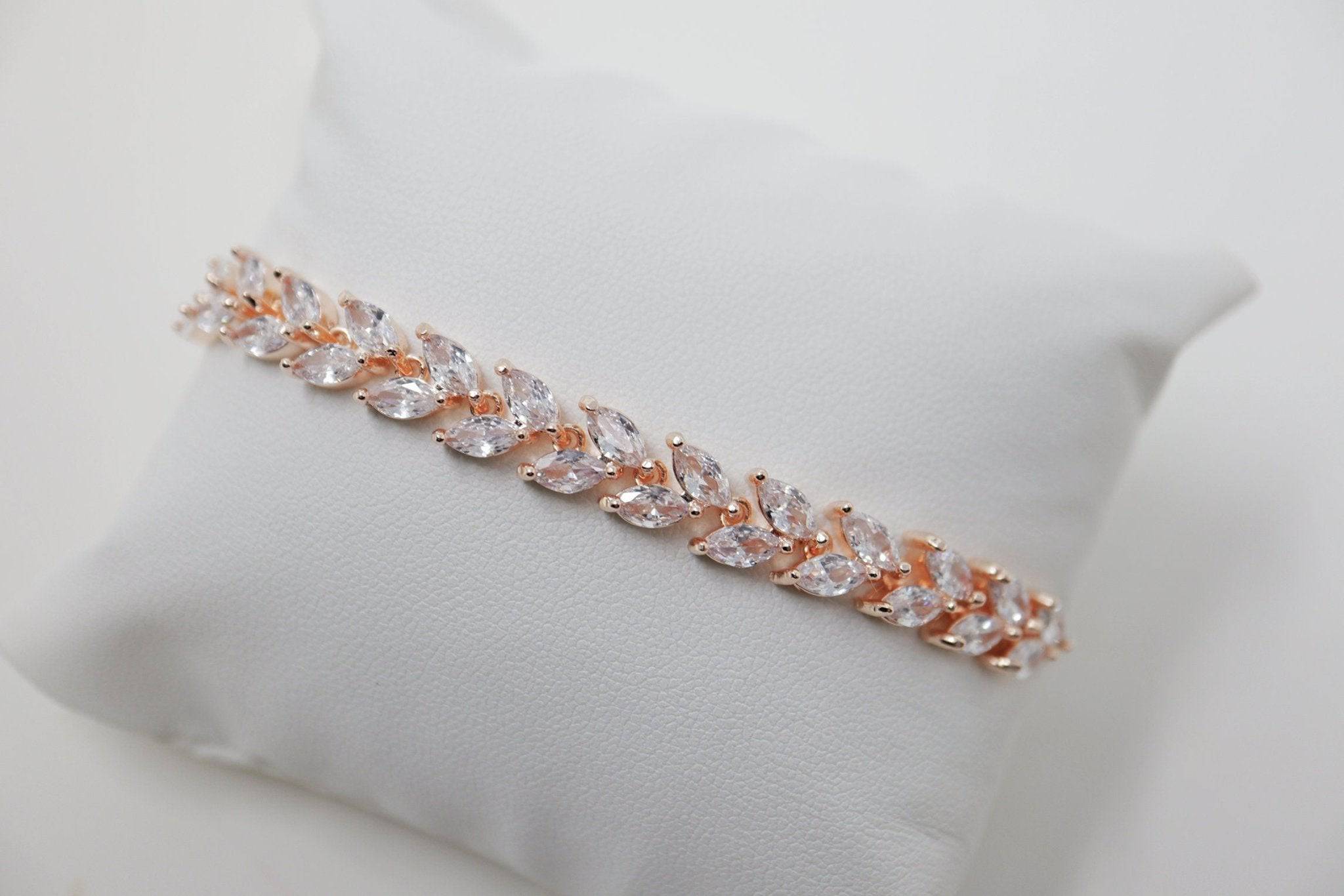 DanLingJewelry 30Pcs Cubic Zirconia Leaf Charms Brass Micro Pave Clear...