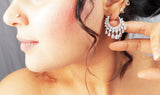 Cubic Zirconia Water Drop Crystal/Diamond Earrings, Long Bridal Jewelry, Bridal Earrings, Crystal Bridal Earrings, Statement Earrings