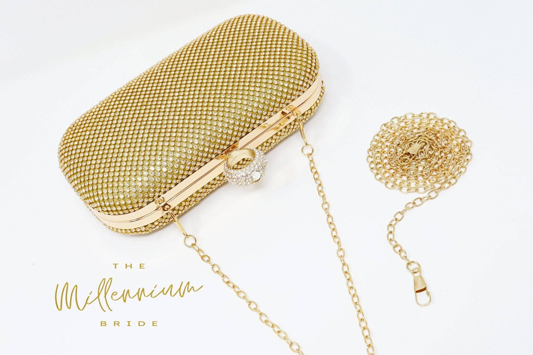 Gold Evening Clutch – Charming Charlie
