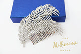 Crystals Feather Bridal Hair piece, Bridal Hair Accessories, Wedding Hair Accessory, Bridal Hair Comb. Active Restock requests: 0