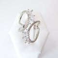 CZ  Wild Infinite Love Statement Ring, Engagement Ring, Promise Ring For a Friend, Friendship ring.