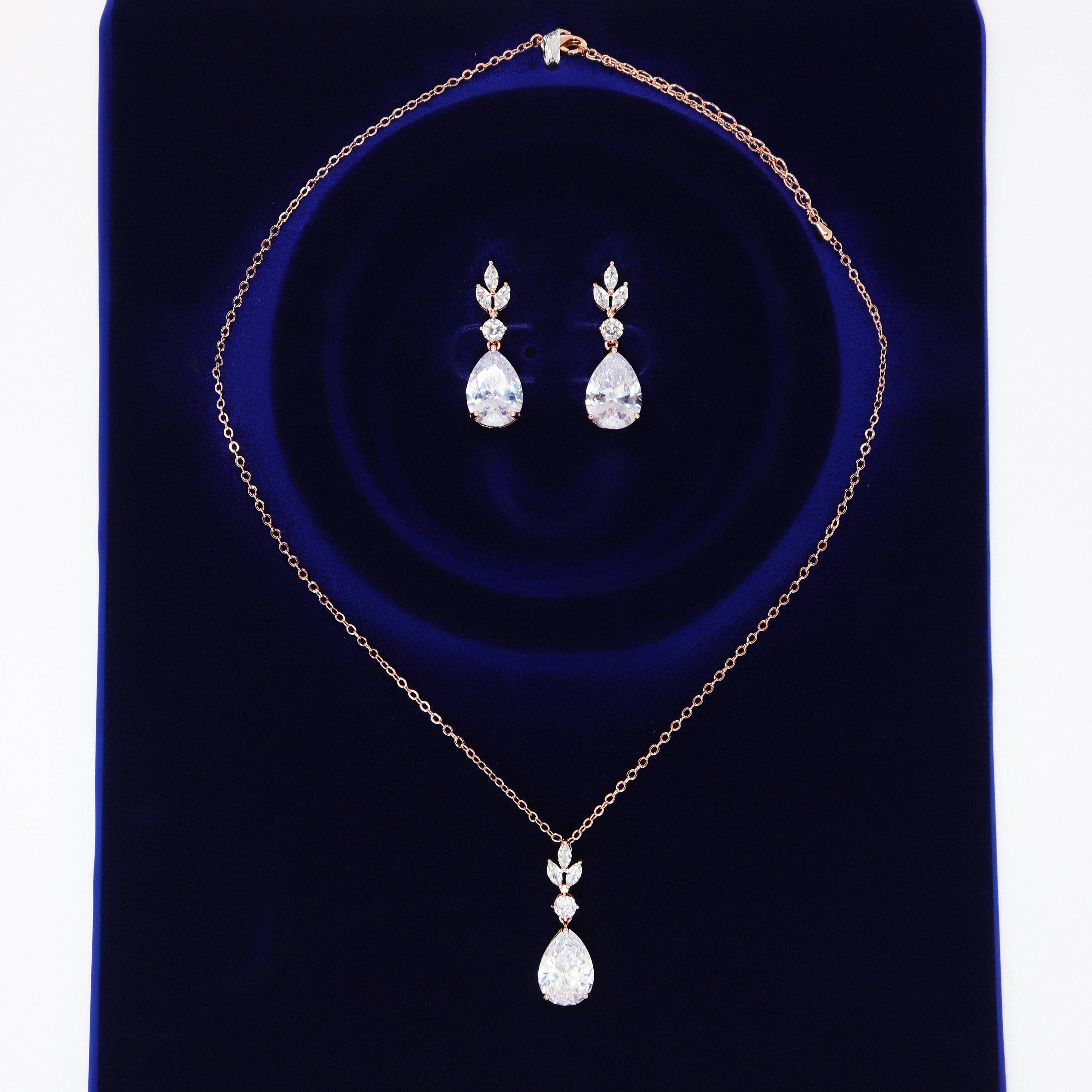 Favored - Amethyst Necklace and Earrings Set
