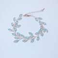 Opal Bracelet Vine Leaves Bracelet, Statement Bracelet, Opal Bracelet,Gift for her, Custom Gift.