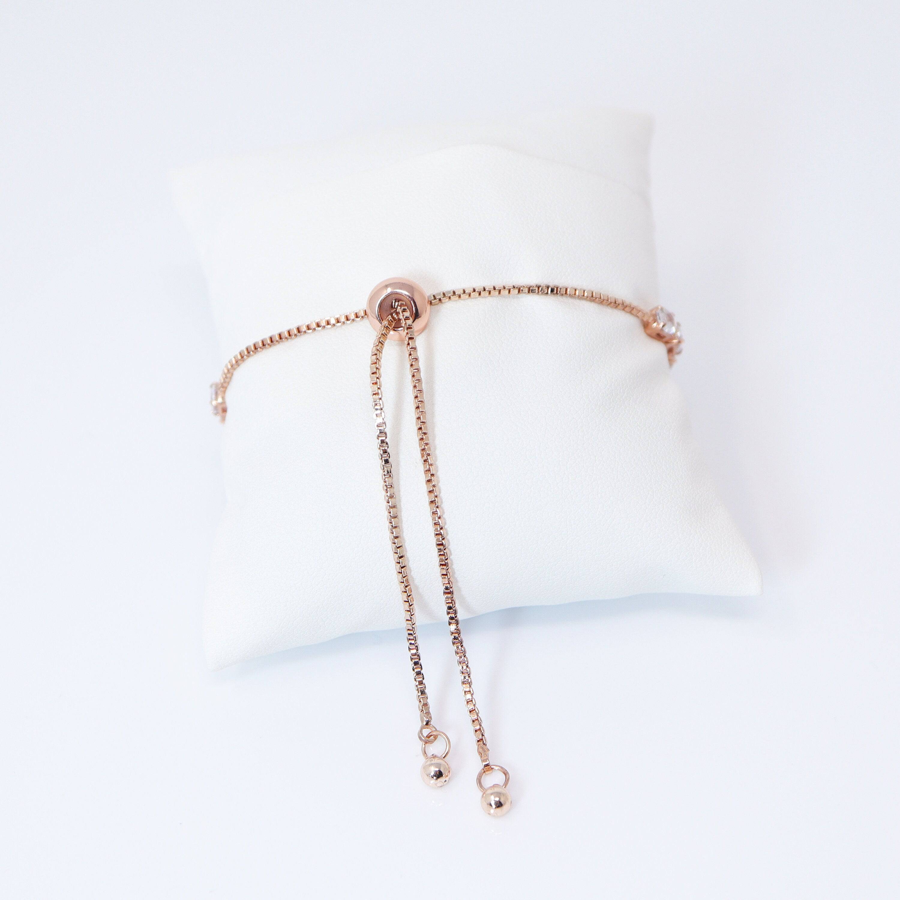 Cubic Zirconia Diamond Crystal Bracelet, Diamond Bracelet, Bridal Jewelry, Bridesmaid Gift, Statement Bracelet.
