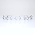 Swarovski Crystals Faux Pearls Dainty Headband, Bridal Hair Vine, Delicate Headband, Hair accessories.