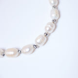 2 in1 Natural Freshwater Pearls With Mother Of Pearl Carved Flower Earrings, Bridal Stud Earrings Pearl Stud Statement Earrings