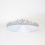 Swarovski wedding tiara, bridal crown tiara, Flower crystal wedding tiara, crystal bridal tiara, crystal wedding crown, tiara bride