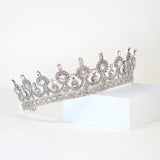 Swarovski Crystals & Big Cubic Zirconia Queen Tiara , Bridal Crown Tiara, Crystal Wedding Tiara, Crystal Wedding Crown, Tiara Bride