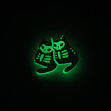 Cute Kitty Glow In Dark Ghost Halloween Dainty Stud Earrings, Cat Halloween Earrings, Spooky Statement earrings.