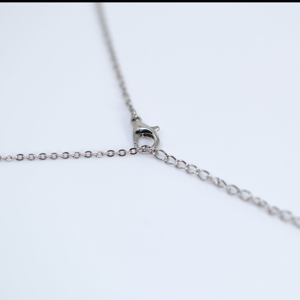 Swarovski Crystal Dainty Gilded Flora Serenade Necklace , Bridal Jewelry, Bride Necklace, Minimalist Statement Necklace, Flower Necklace