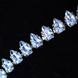 Swarovski Crystal Dainty Elegant Necklace set, Gift for her, Bridesmaid Proposal, Valentines