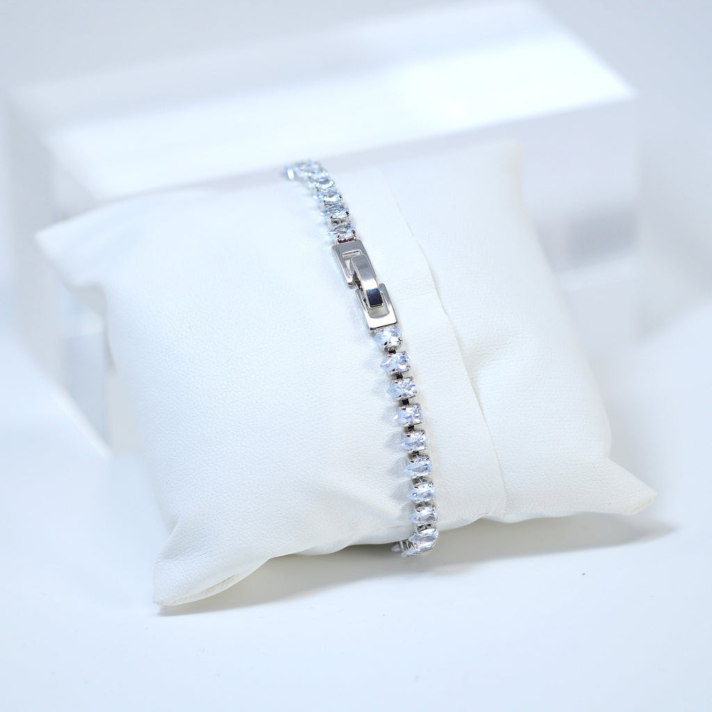 Swarovski Crystal Dainty Elegant Necklace set, Gift for her, Bridesmaid Proposal, Valentines