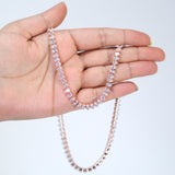 Swarovski Crystal Rosegold Dainty Elegant Necklace set, Gift for her, Bridesmaid Proposal, Valentines