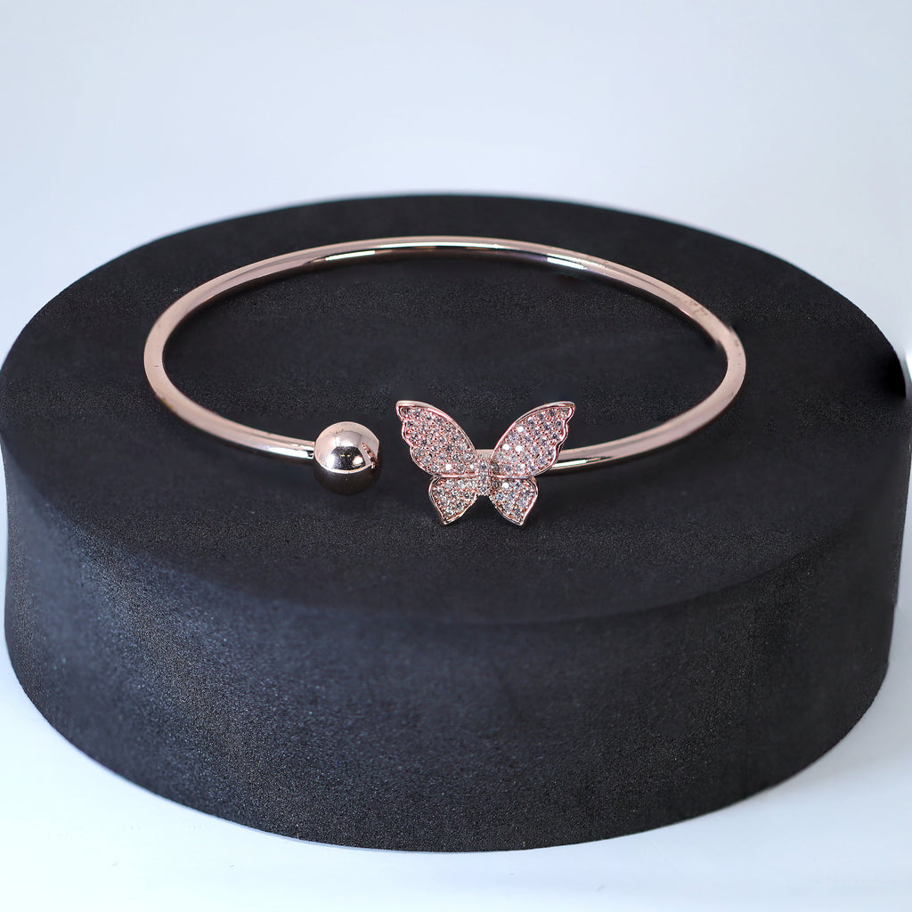 CZ Dainty Butterfly Bangle Bracelet, Bridesmaid Proposal, Bridesmaid Bracelet, Bridesmaid Gift Box, Will You Be My Bridesmaid, Tie the Knot