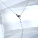 Swarovski Crystal Mesmerizing Shinny Heart shape Necklace , Valentine's Day Gift For Her, Galentine's Day, Statement Necklace Cz