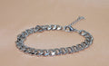 Stainless Steel Cuban Chain Link Bracelet For Men/Women, Men's Classic Bracelet, Gift For Him, Father’s Day gift, Wedding Bracelet For Men