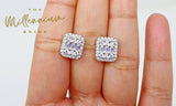 Swarovski Crystal stud Earrings, Bridal Jewelry, Bridal Stud Earrings, Crystal Bridal Earrings, Statement Earrings Cz