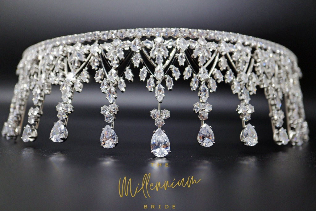 Swarovski wedding tiara, bridal crown tiara, crystal wedding tiara, crystal bridal tiara, crystal wedding crown, tiara bride